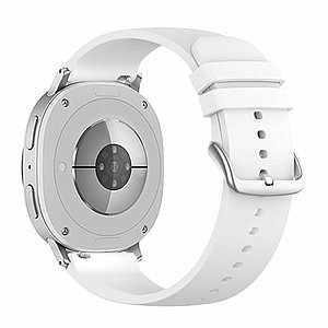 ����� ������� ����  Round Tail Silicone Band ���� iBands (��� Black) ����� ��� ����  Samsung Galaxy Watch 8  / Samsung Galaxy Watch 8 Classic