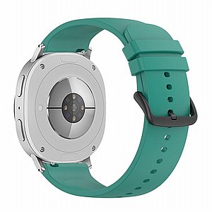 ����� ������� ����  Round Tail Silicone Band ���� iBands (��� White) ����� ��� ����  Samsung Galaxy Watch 8  / Samsung Galaxy Watch 8 Classic