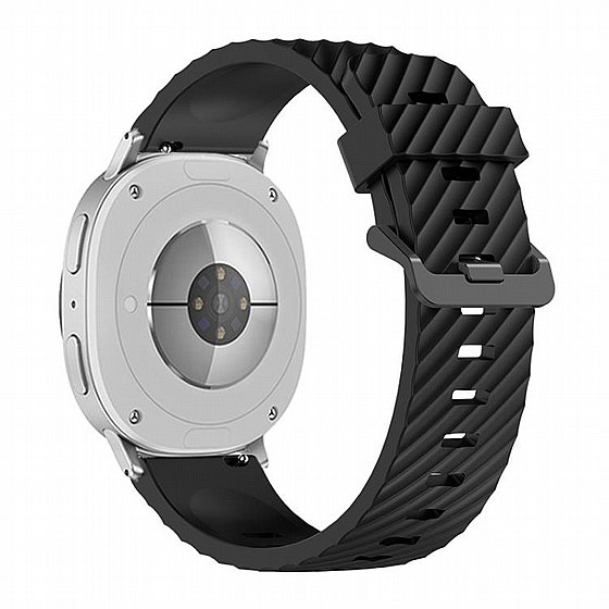����� ������� ����  Solid Color Reverse Buckle Silicone Band ���� iBands (��� White)  ����� ��� ����  Samsung Galaxy Watch Ultra / Watch Ultra 2025