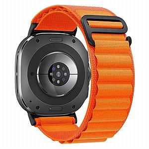 רצועת בד / ניילון מדגם Loop Magnetic Buckle Nylon Band מבית iBands (צבע Brown) לשעון חכם מדגם Samsung Galaxy Watch Ultra / Watch Ultra 2025 רצועת בד / ניילון מדגם Loop Magnetic Buckle Nylon Band מבית iBands (צבע Brown) לשעון חכם מדגם Samsung Galaxy Watch Ultra / Watch Ultra 2025
