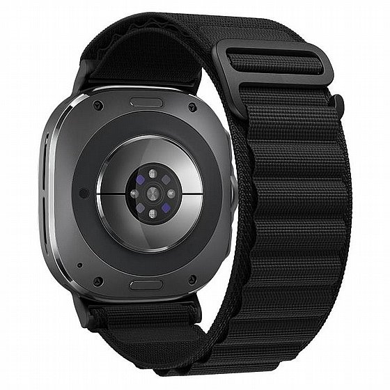 ����� �� / ������ ���� Loop Nylon Band ���� iBands (��� White) ����� ��� ����  Samsung Galaxy Watch 8 / Samsung Galaxy Watch 8 Classic