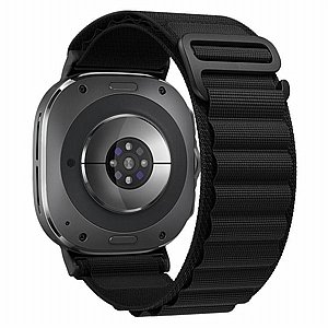 ����� �� / ������ ���� Loop Nylon Band ���� iBands (��� White) ����� ��� ����  Samsung Galaxy Watch 8 / Samsung Galaxy Watch 8 Classic