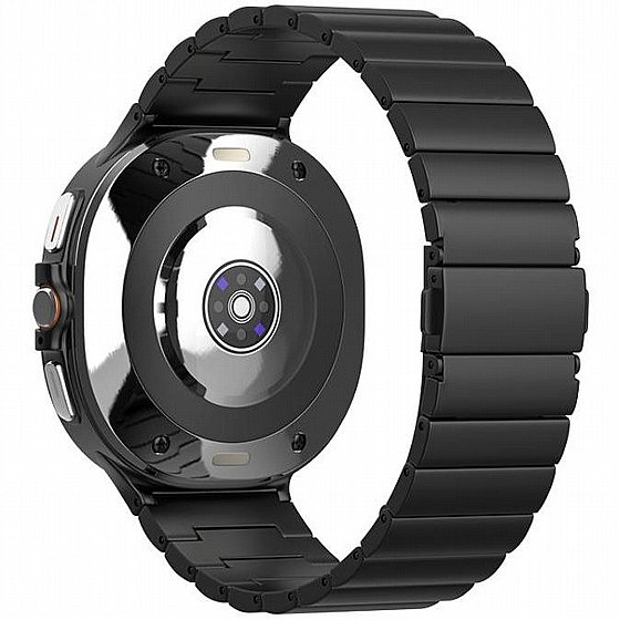 ����� ���� ���� Magnetic Steel Band ���� iBands (��� Black)  ����� ��� ���� Samsung Galaxy Watch 7/ Watch FE / Watch 6 / Watch 5 - 20mm