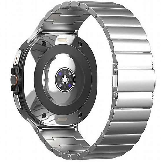 ����� ���� ���� Magnetic Steel Band ���� iBands (��� Black) ����� ��� ���� Samsung Galaxy Watch 8 / Samsung Galaxy Watch 8 Classic