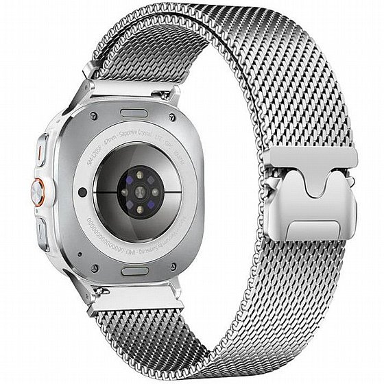 ����� ���� ���� Milanese Parachute Magnetic Steel Band ���� iBands (��� Black) ����� ��� ����  Samsung Galaxy Watch 8 / Samsung Galaxy Watch 8 Classic