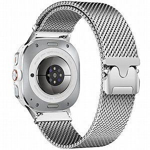 רצועת מתכת מדגם Milanese Parachute Magnetic Steel Band מבית iBands (צבע Black) לשעון חכם מדגם Samsung Galaxy Watch 8 / Samsung Galaxy Watch 8 Classic רצועת מתכת מדגם Milanese Parachute Magnetic Steel Band מבית iBands (צבע Black) לשעון חכם מדגם Samsung Galaxy Watch 8 / Samsung Galaxy Watch 8 Classic