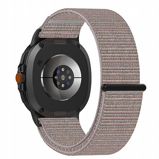 ����� �� / ������ ���� Simple Braided Nylon Band ���� iBands (��� White) ����� ��� ����  Samsung Galaxy Watch 8 / Samsung Galaxy Watch 8 Classic