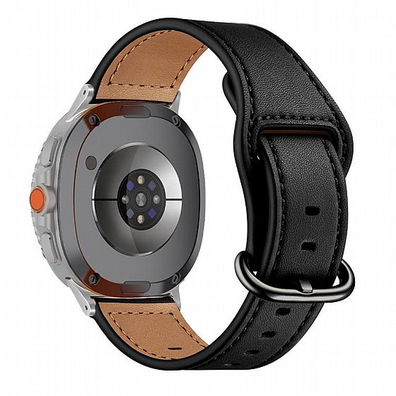����� ��� ���� Classic Buckle Leather Band ���� iBands (��� Pink) ����� ��� ����  Samsung Galaxy Watch 8 / Samsung Galaxy Watch 8 Classic