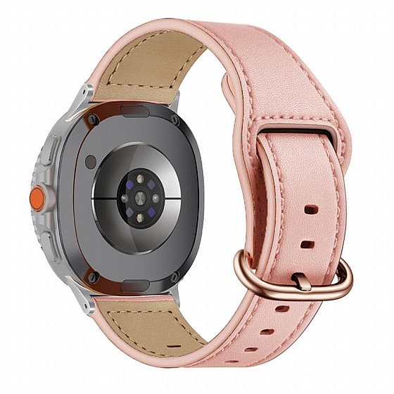����� ��� ���� Classic Buckle Leather Band ���� iBands (��� Brown) ����� ��� ����  Samsung Galaxy Watch 8 / Samsung Galaxy Watch 8 Classic