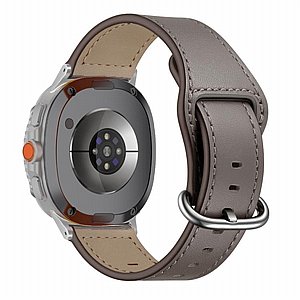 ����� ��� ���� Classic Round Leather Band ���� iBands (��� Black) ����� ��� ����  Samsung Galaxy Watch 8 / Samsung Galaxy Watch 8 Classic