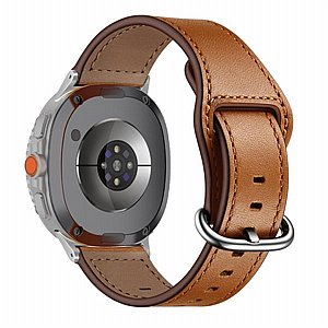 רצועת עור מדגם Classic Buckle Leather Band מבית iBands (צבע White) לשעון חכם מדגם Samsung Galaxy Watch 8 / Samsung Galaxy Watch 8 Classic רצועת עור מדגם Classic Buckle Leather Band מבית iBands (צבע White) לשעון חכם מדגם Samsung Galaxy Watch 8 / Samsung Galaxy Watch 8 Classic