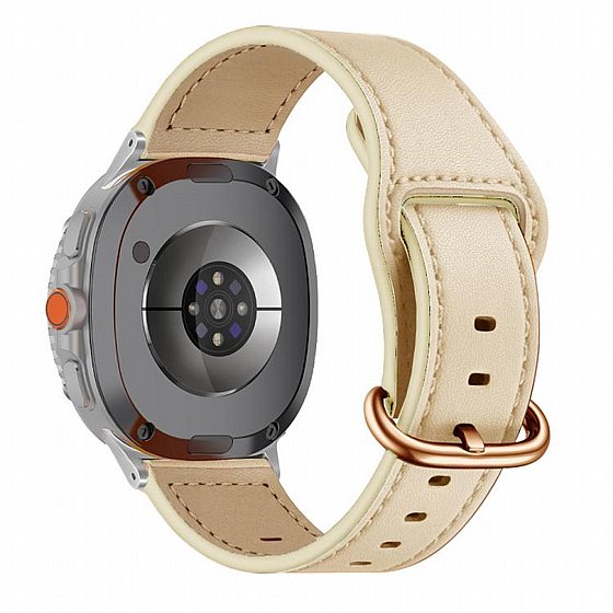 ����� ��� ���� Classic Buckle Leather Band ���� iBands (��� Gray) ����� ��� ����  Samsung Galaxy Watch 8 / Samsung Galaxy Watch 8 Classic