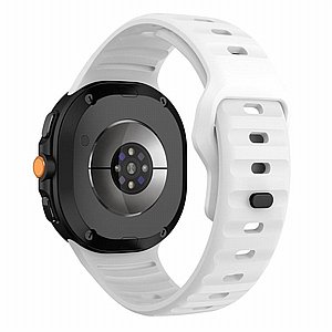 ����� ������� ����  Wave Reverse Silicone Band ���� iBands (��� Black) ����� ��� ����  Samsung Galaxy Watch 8  / Samsung Galaxy Watch 8 Classic