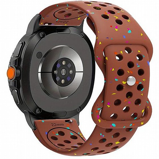 ����� ������� ����  Sport Colorful Silicone Band ���� iBands (��� Blue) ����� ��� ����  Samsung Galaxy Watch 8  / Samsung Galaxy Watch 8 Classic