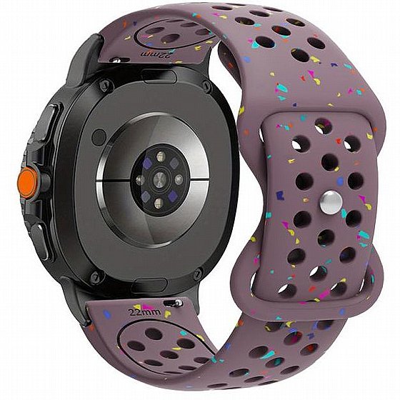 ����� ������� ����  Sport Colorful Silicone Band ���� iBands (��� Red) ����� ��� ����  Samsung Galaxy Watch 8  / Samsung Galaxy Watch 8 Classic