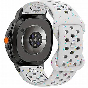 רצועת סיליקון מדגם Sport Colorful Silicone Band מבית iBands (צבע Black) לשעון חכם מדגם Samsung Galaxy Watch 8 / Samsung Galaxy Watch 8 Classic רצועת סיליקון מדגם Sport Colorful Silicone Band מבית iBands (צבע Black) לשעון חכם מדגם Samsung Galaxy Watch 8 / Samsung Galaxy Watch 8 Classic