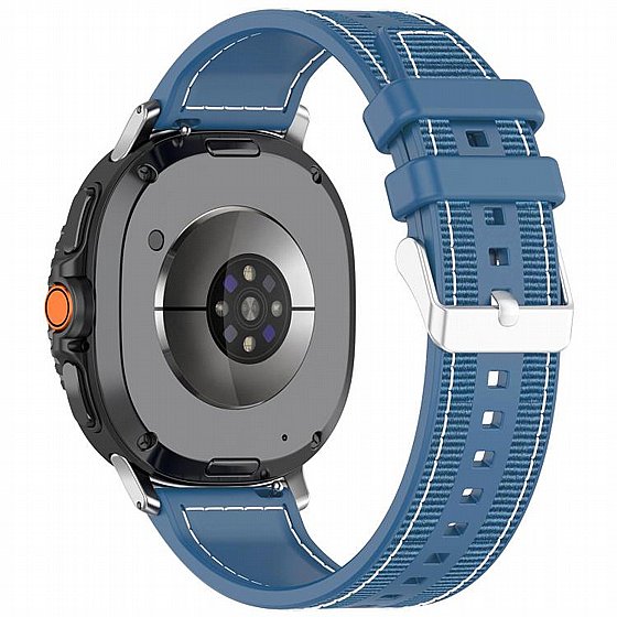 ����� �� / ������ ���� Hybrid Nylon Band ���� iBands (��� Grey) ����� ��� ����  Samsung Galaxy Watch 8 / Samsung Galaxy Watch 8 Classic