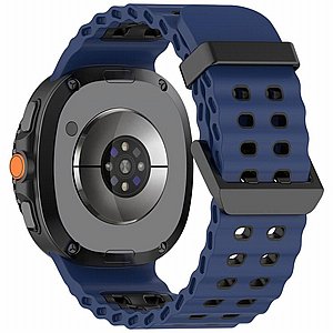 רצועת סיליקון מדגם Classic Marine Dual Silicone Band מבית iBands (צבע Orange) לשעון חכם מדגם Samsung Galaxy Watch 8 / Samsung Galaxy Watch 8 Classic רצועת סיליקון מדגם Classic Marine Dual Silicone Band מבית iBands (צבע Orange) לשעון חכם מדגם Samsung Galaxy Watch 8 / Samsung Galaxy Watch 8 Classic