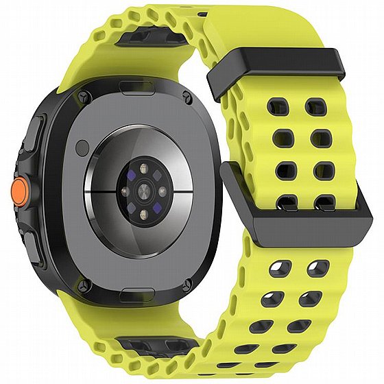 ����� ������� ����  Classic Marine Dual Silicone Band ���� iBands (��� Blue) ����� ��� ����  Samsung Galaxy Watch 8  / Samsung Galaxy Watch 8 Classic
