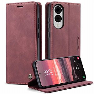 נרתיק עור מדגם Leather Case מבית CASEME לטלפון סלולרי מדגם: Samsung Galaxy S25 Edge (צבע שחור) נרתיק עור מדגם Leather Case מבית CASEME לטלפון סלולרי מדגם: Samsung Galaxy S25 Edge (צבע שחור)