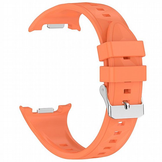 ����� ������� ����  Round Tail Silicone Band ���� iBands (��� White) ����� ��� ����  Samsung Galaxy Watch 8  / Samsung Galaxy Watch 8 Classic