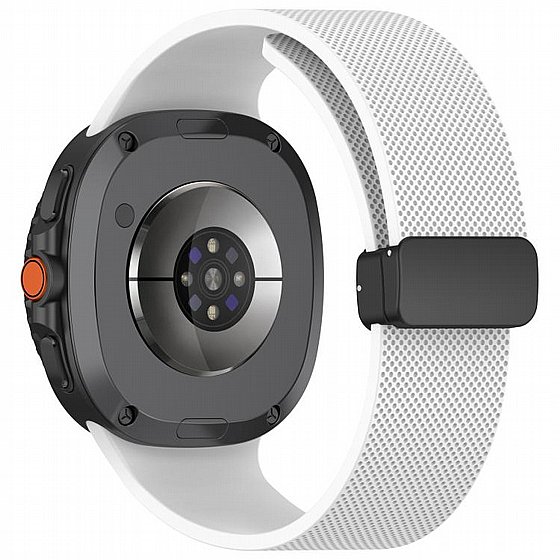 ����� ������� ����  Classic Texture Silicone Band ���� iBands (��� Orange) ����� ��� ����  Samsung Galaxy Watch 8  / Samsung Galaxy Watch 8 Classic