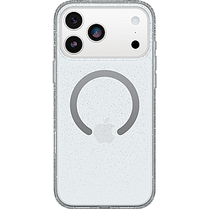 נרתיק קשיח מדגם Symmetry MagSafe מבית OtterBox לטלפון סלולרי מדגם: iPhone 17 Pro Max (צבע שקוף נצנץ) נרתיק קשיח מדגם Symmetry MagSafe מבית OtterBox לטלפון סלולרי מדגם: iPhone 17 Pro Max (צבע שקוף נצנץ)