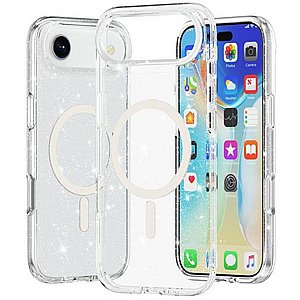 נרתיק סיליקון מדגם Shield Clear Case MagSafe מבית Axess לטלפון סלולרי מדגם: iPhone Air (צבע שקוף) נרתיק סיליקון מדגם Shield Clear Case MagSafe מבית Axess לטלפון סלולרי מדגם: iPhone Air (צבע שקוף)