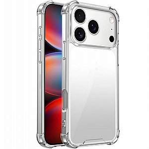 ����� ������� ���� Clear Guard Case ���� Axess ������ ������ ����: iPhone 17 Pro Max (��� ����)