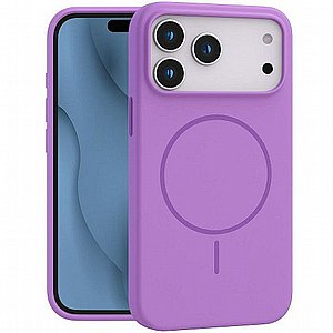����� ������� ���� Silicone Case MagSafe ���� Blaze ������ ������ ����: iPhone 17 Pro (��� ����)