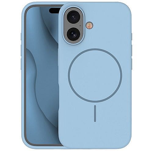 ����� ������� ���� Silicone Case MagSafe ���� Blaze ������ ������ ����: iPhone 17 (��� ���)