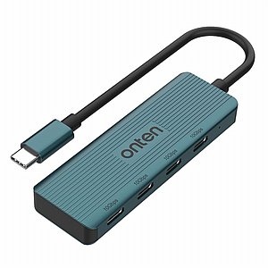 מתאם מחיבור USB לחיבור TYPE-C x 4 + חיבור USB 2.0 x 2 + חיבור USB 3.0 מבית Onten מתאם מחיבור USB לחיבור TYPE-C x 4 + חיבור USB 2.0 x 2 + חיבור USB 3.0 מבית Onten