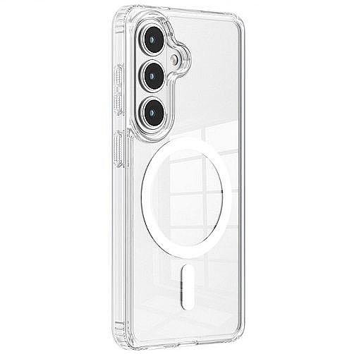 ����� ������� ���� Shield Clear Case MagSafe ���� Axess ������ ������ ����: Samsung Galaxy S26 Plus (��� ����)