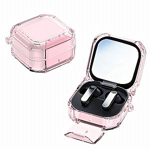נרתיק קשיח מדגם Switch Crystal Case מבית XDcase לאוזניות Samsung Galaxy Buds 4 / Buds 4 Pro (צבע ורוד) נרתיק קשיח מדגם Switch Crystal Case מבית XDcase לאוזניות Samsung Galaxy Buds 4 / Buds 4 Pro (צבע ורוד)