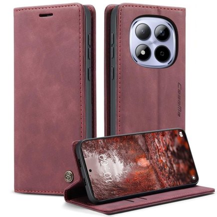 ����� ��� ���� Leather Case ���� CASEME ������ ������ ����: Xiaomi Redmi Note 15 Pro 5G (��� ����)