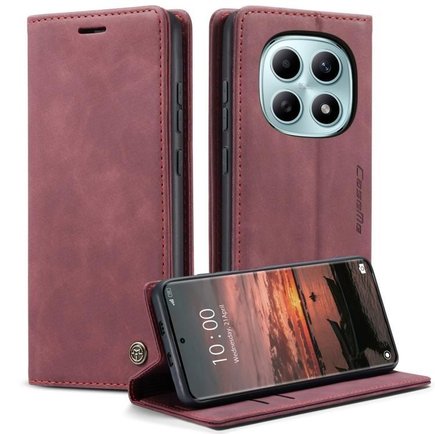 ����� ��� ���� Leather Case ���� CASEME ������ ������ ����: Xiaomi Redmi Note 15 Pro 4G (��� ����)