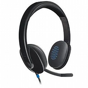 אוזניות עם מיקרופון מדגם H390 מבית Logitech אוזניות עם מיקרופון מדגם H390 מבית Logitech