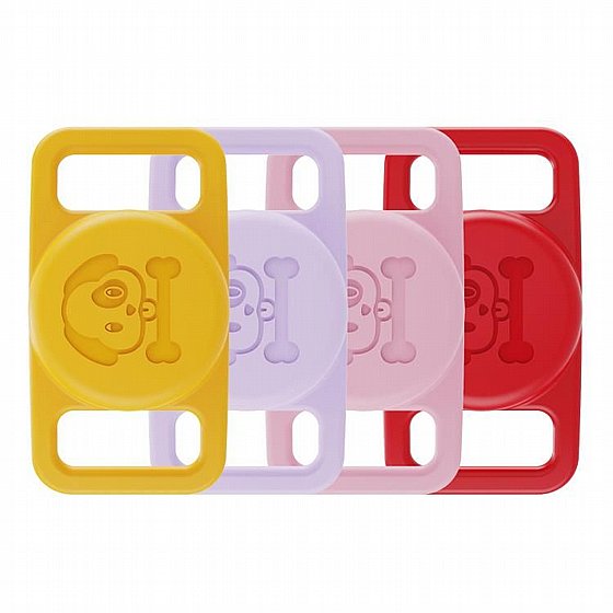 ���� ������ / ���� �� ���� ���� ���� Pet Collar Silicone Case ���� LaTera ��� ��� AirTag (���� 4 ������)