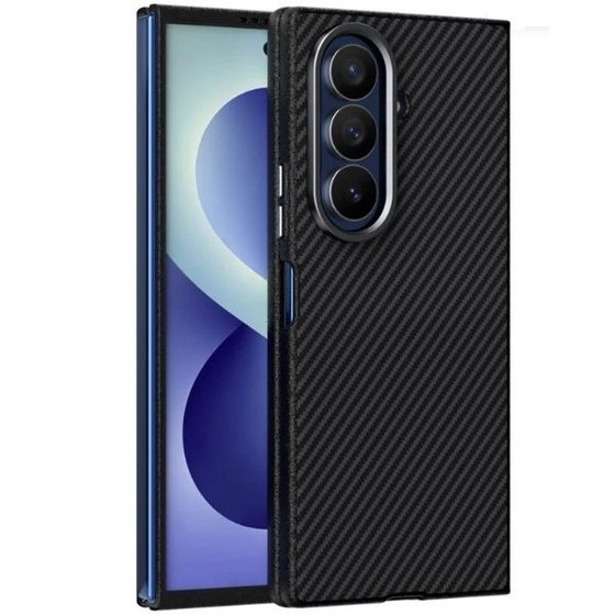 ����� ���� ���� Carbon Fiber Texture Case ���� LaTera ������ ������ ����: Samsung Galaxy Z Fold 8 Ultra