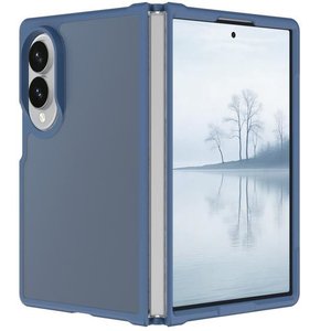 נרתיק קשיח מדגם Skin Feel Contrast Case מבית LaTera לטלפון סלולרי מדגם: Samsung Galaxy Z Fold 8 (צבע כחול) נרתיק קשיח מדגם Skin Feel Contrast Case מבית LaTera לטלפון סלולרי מדגם: Samsung Galaxy Z Fold 8 (צבע כחול)