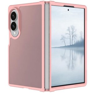 נרתיק קשיח מדגם Skin Feel Contrast Case מבית LaTera לטלפון סלולרי מדגם: Samsung Galaxy Z Fold 8 (צבע ורוד) נרתיק קשיח מדגם Skin Feel Contrast Case מבית LaTera לטלפון סלולרי מדגם: Samsung Galaxy Z Fold 8 (צבע ורוד)