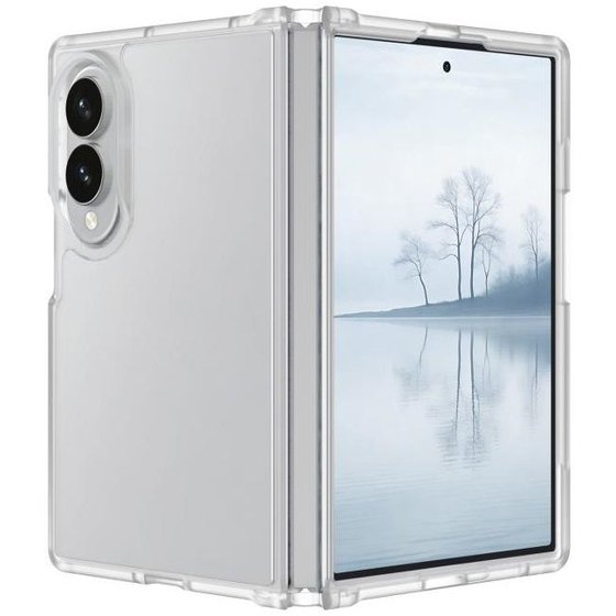 ����� ���� ���� Skin Feel Contrast Case ���� LaTera ������ ������ ����: Samsung Galaxy Z Fold 8 (��� ����)
