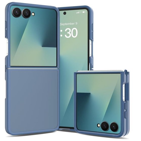 ����� ���� ���� Skin Feel Contrast Case ���� LaTera ������ ������ ����: Samsung Galaxy Z Flip 8 (��� ����)