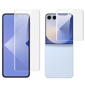 מגן מסך סיליקון מבית Rock Space לטלפון סלולרי מדגם: Samsung Galaxy Z Flip 8 (מגן מסך מלא לכל המכשיר) מגן מסך סיליקון מבית Rock Space לטלפון סלולרי מדגם: Samsung Galaxy Z Flip 8 (מגן מסך מלא לכל המכשיר)