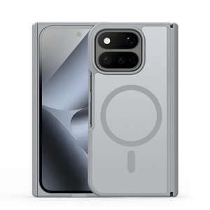 נרתיק קשיח מדגם MagSafe TPU Hybrid Case מבית Dux Ducis לטלפון סלולרי מדגם: Google Pixel 11 Pro Fold (צבע אפור) נרתיק קשיח מדגם MagSafe TPU Hybrid Case מבית Dux Ducis לטלפון סלולרי מדגם: Google Pixel 11 Pro Fold (צבע אפור)