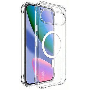 נרתיק סיליקון מדגם Magsafe iMPACT מבית IMAK לטלפון סלולרי מדגם: Google Pixel 11 Pro (צבע שקוף) נרתיק סיליקון מדגם Magsafe iMPACT מבית IMAK לטלפון סלולרי מדגם: Google Pixel 11 Pro (צבע שקוף)