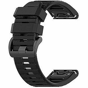 רצועת סיליקון מדגם Silicone Band מבית iBands לשעון חכם מדגם: Garmin Fenix 9 51mm / Garmin Fenix 9 Pro 51mm (צבע Black) רצועת סיליקון מדגם Silicone Band מבית iBands לשעון חכם מדגם: Garmin Fenix 9 51mm / Garmin Fenix 9 Pro 51mm (צבע Black)